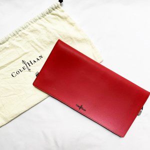 Cole Haan Red Clutch